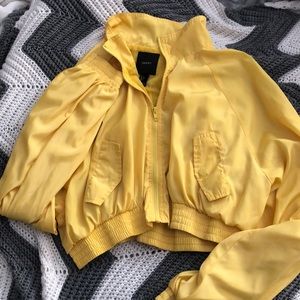 Windbreaker cropped jacket